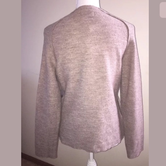 Nanette Lepore 100% Extra Fine Merino Wool Sz L - Picture 5 of 7